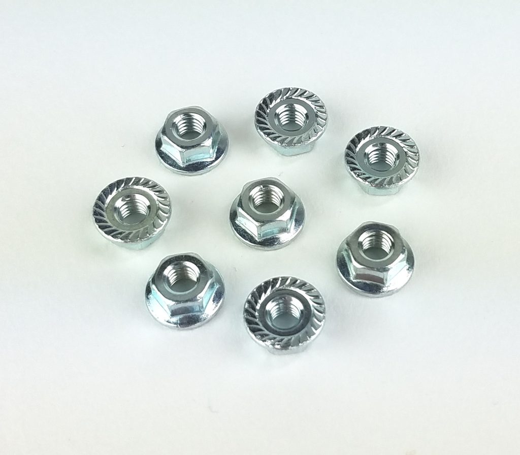 M4 WHEEL NUTS (8) Custom Works RC